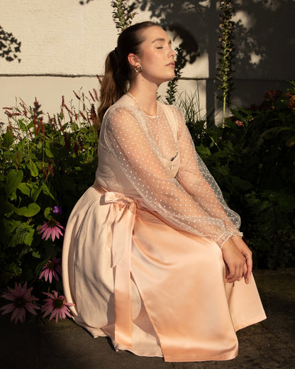 Set Pfirsich Herzchen