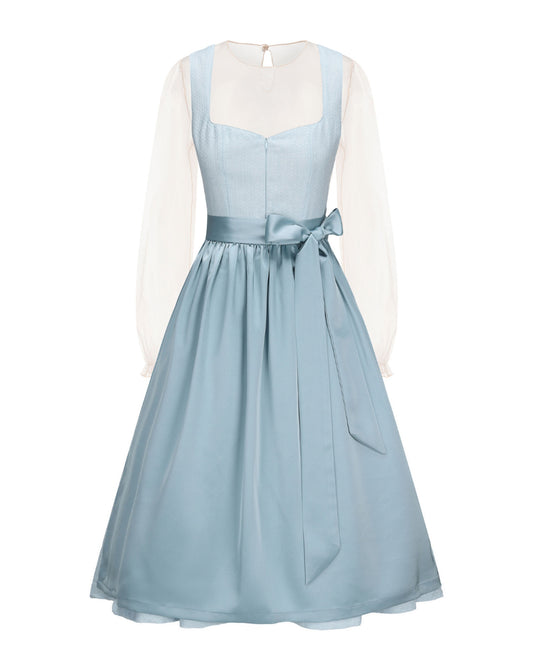 Set Babyblau Naturweiß