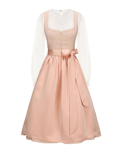 Set Pfirsich Naturweiß